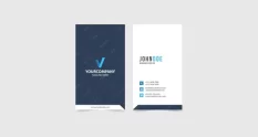 simple modern vertical business card template 21158030 cover 1