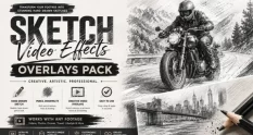 hand drawn sketch video overlays pack pencil drawi 41244 cover 1